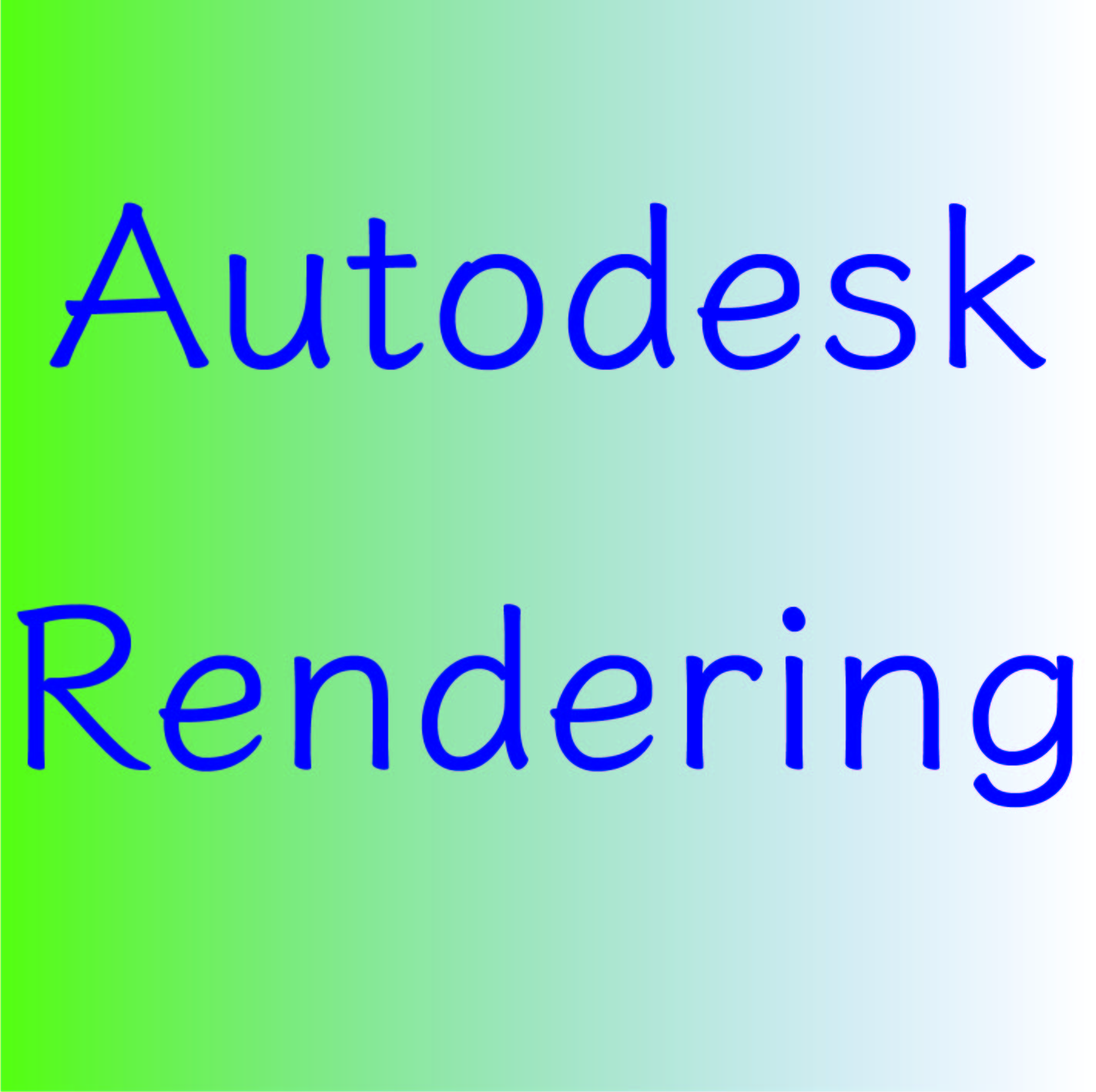 Autodesk Renderingとは